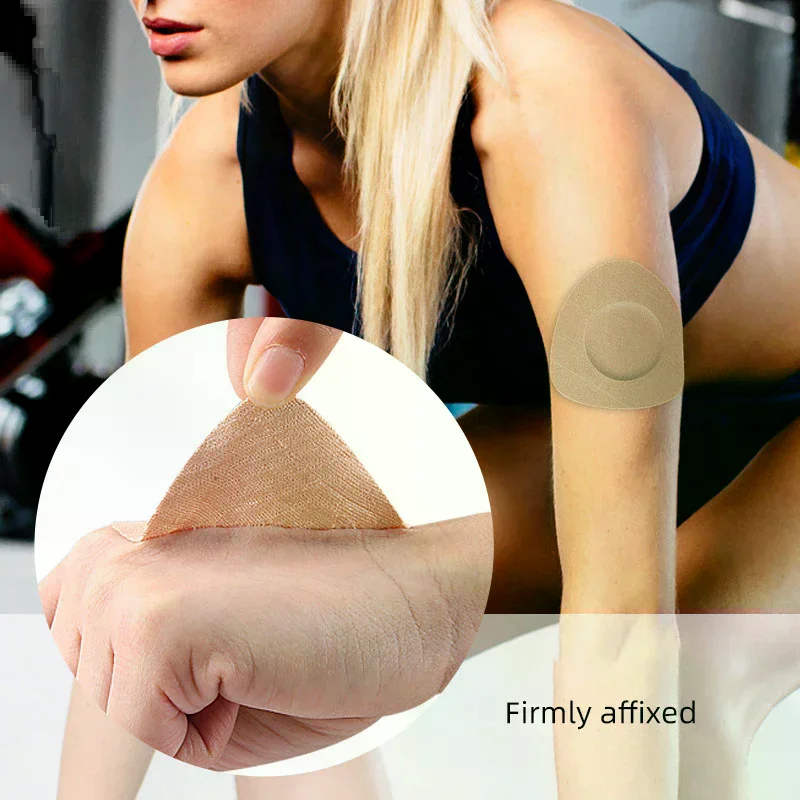 Sensor Adhesive Patch Blood Glucose Sensor Fixed Patch Blood Glucose Monitoring Probe Motion Traceless Invisible 5/10Pcs