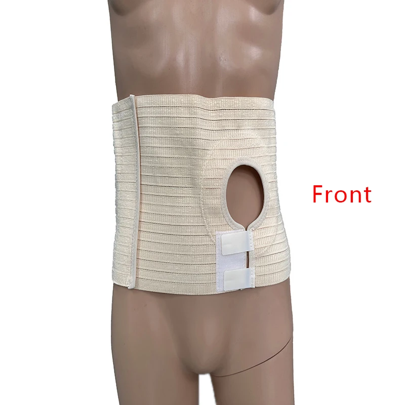 Ostomy Large Belt Durable And Elastic Colostomy Abdominal Belt For Sports Fix Ostomy Bags & Avoid Parastomal Hernia