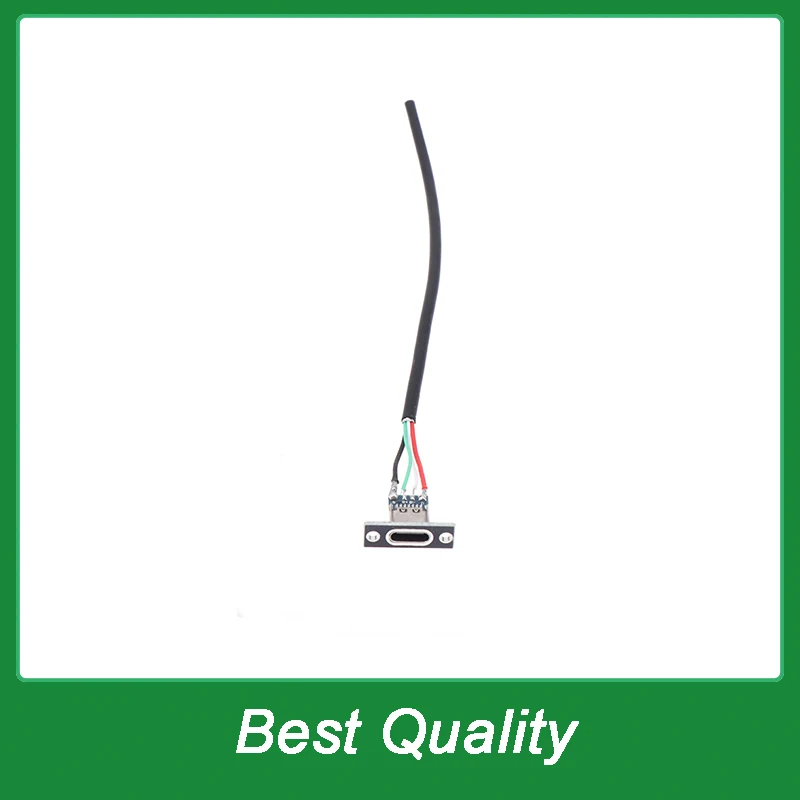 Base hembra USB TYPEC, 4 juntas de soldadura con placa y Cable, ratón, teclado, corriente 3A, datos de carga DIY