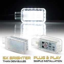 2Pcs LED Luggage Trunk lamps Welcome Door Interior Footwell Light For Land Rover Range Rover L405 Sport L494 SVR Defender L663