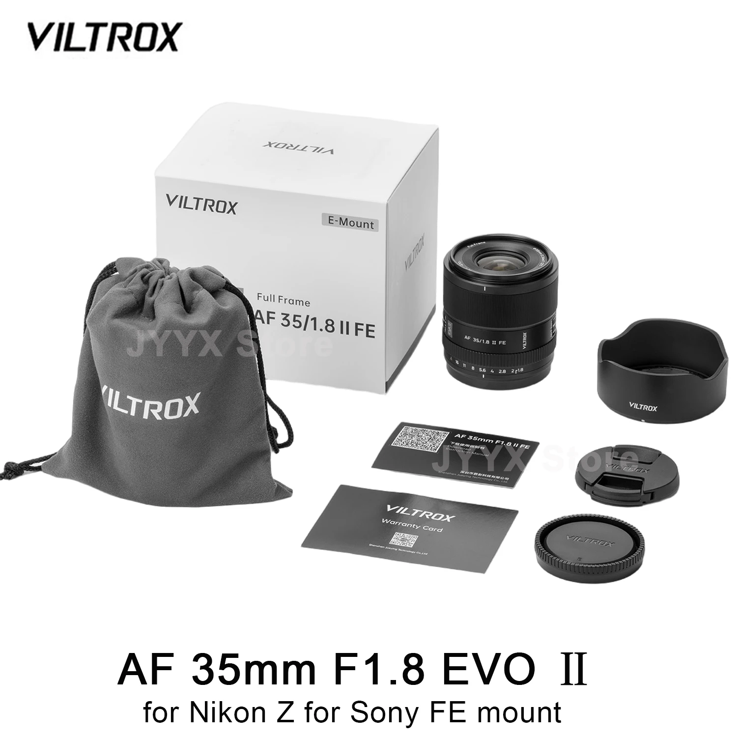 シ*フ様 【日本未発売】 Viltrox 35mm F2 フルサイズ対応 ソニー Viltrox AF 35MM F1.8 EVO II フルフレームレンズ ソニーE A7C2 A7CR