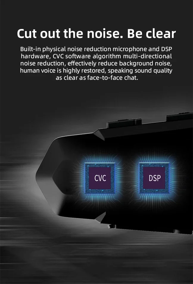 X1 Plus Motorradhelm-Intercom Bluetooth 5.0 Motorrad-Funkheadset 1000m Interphone-Lautsprecher Freisprecheinrichtung Walkie-Talkie für Helme – Detail 5
