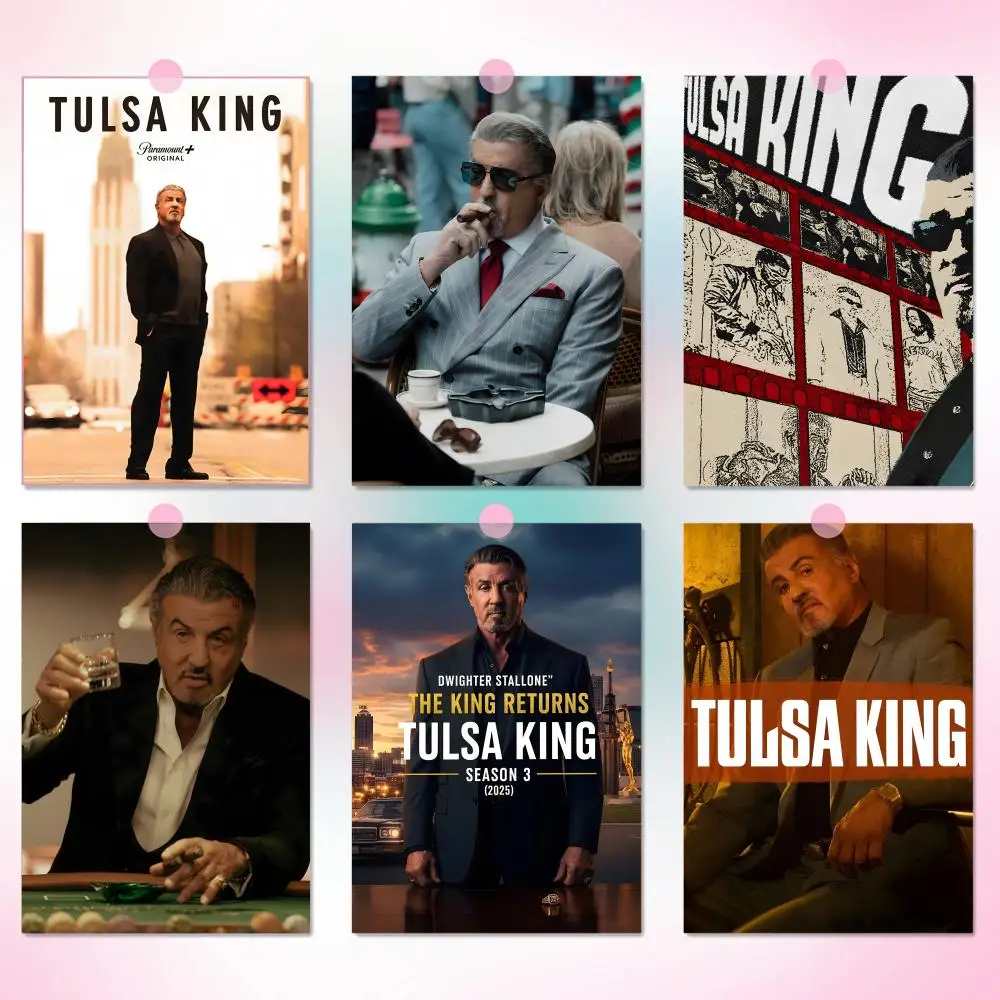 T-Tulsa K-king ملصق HD أنيمي موضوع ساخن المغني/OST/فيلم مقاوم للماء عصا ذاتية ديكور المنزل