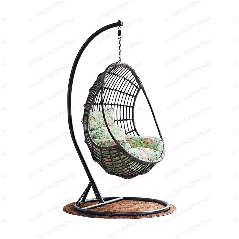 

Bird's Nest Swing Hanging Basket Single Swing Hanging Chair Rattan Chair