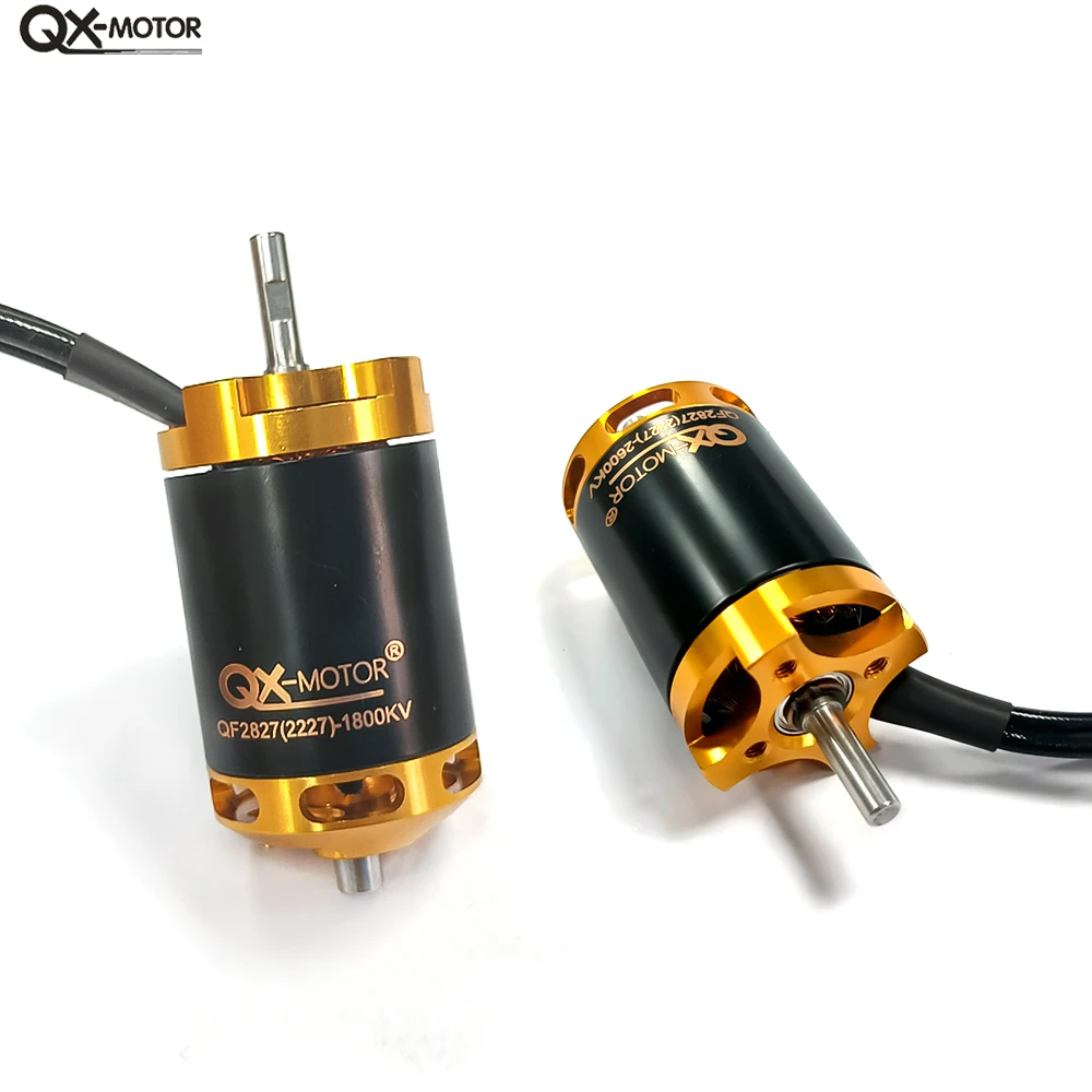 QX-Motor 70mm EDF 12 łopatek QF2827- 1800KV/2600KV Silnik bezszczotkowy z 60A 80A ESC do zdalnie sterowanego samolotu zabawkowego RC