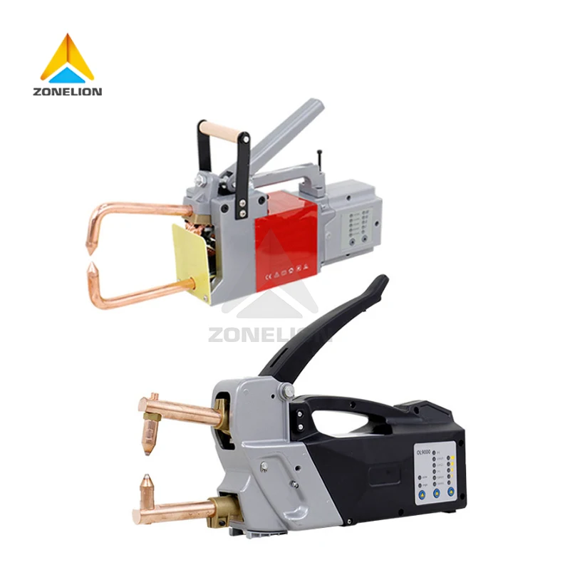 

Professional Dual-Sided Portable Mini Spot Welder Handheld Small Welding Machine 220V Motor Pump Transformer Engine Core