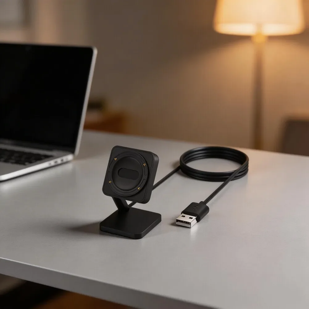 

1 Pcs Charging Dock Replacement Charger Efficient Charging Black Dock ABS For SUUNTO Smart Watch Fast Reliable Magnetic Parts