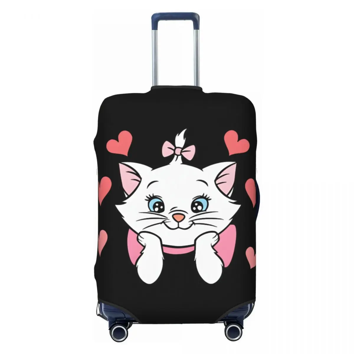 

The Aristocats Marie Cat Travel Luggage Cover Elastic Cartoon Suitcase Cover Protector Fit 18-32 Inch