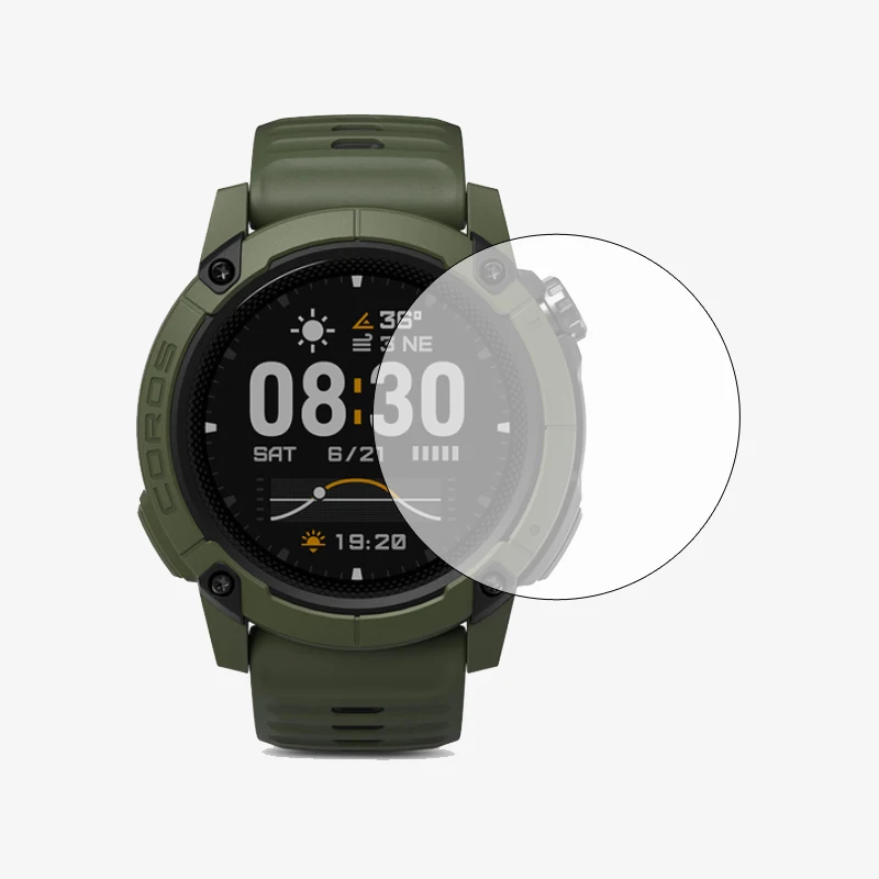 Smartwatch Hard Glass Protective Film Guard For Coros NOMAD Smart Watch Screen Protector Cover Protection Accessories