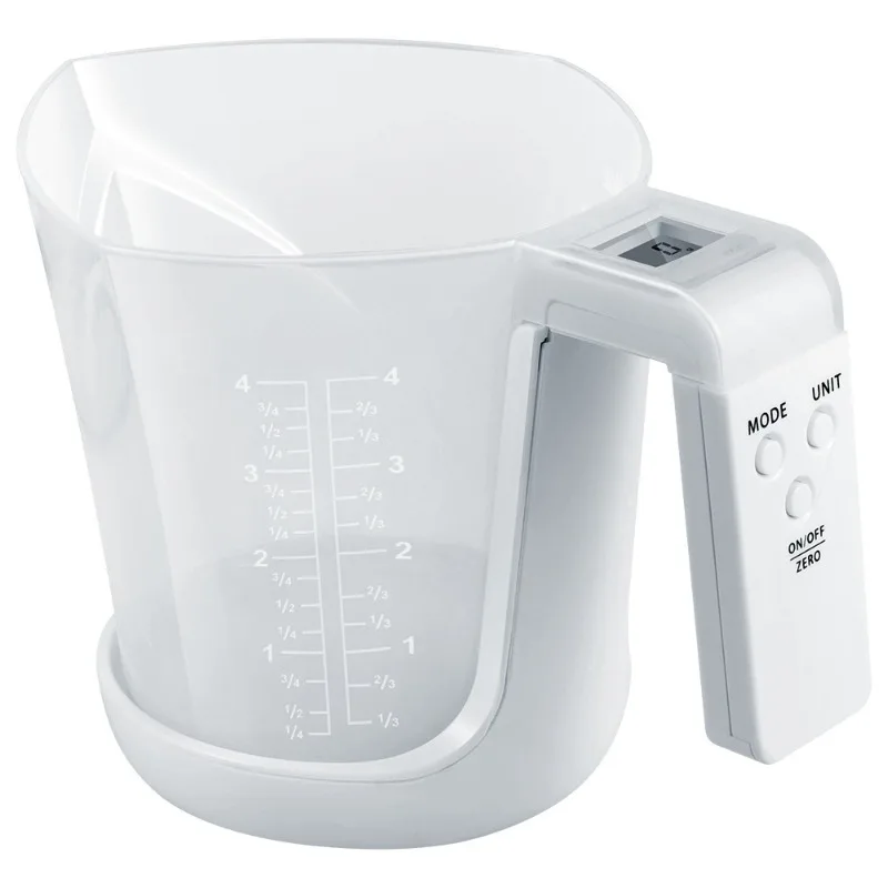 Digital Measuring Cup Scale, Detachable Bowl Kitchen Scale with ML/OZ, Precise Food & Pet Food Scale for Baking Cooking