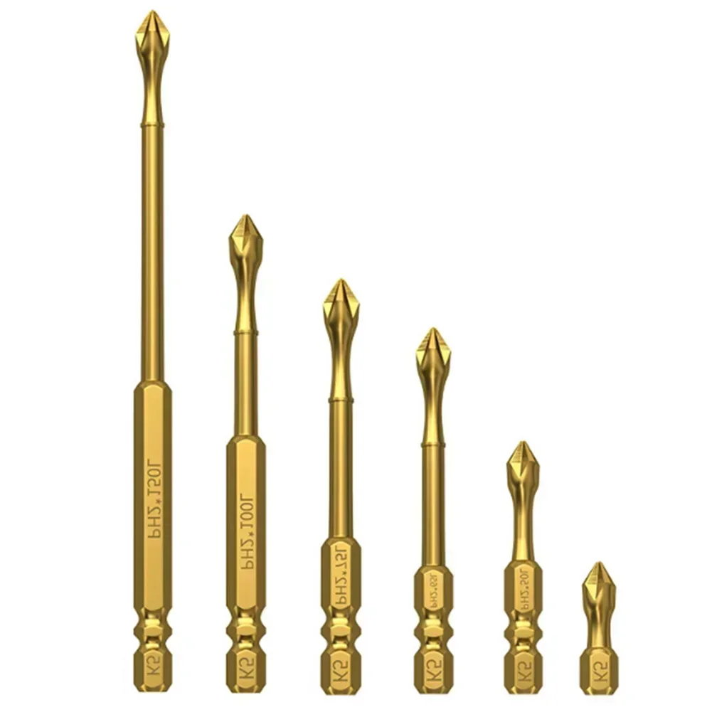 Cacciavite antiscivolo K5 PH2 Durezza del cacciavite a croce con testa magnetica per lotto - Utensili manuali per cacciavite con punta da trapano a impatto