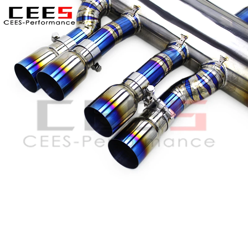 عادم CEes Catback لسيارة BMW M3/M4 G80/G82 3.0T 2019-2025 كاتم صوت الهروب Valvetronic نظام عادم رياضي صمام للسيارة