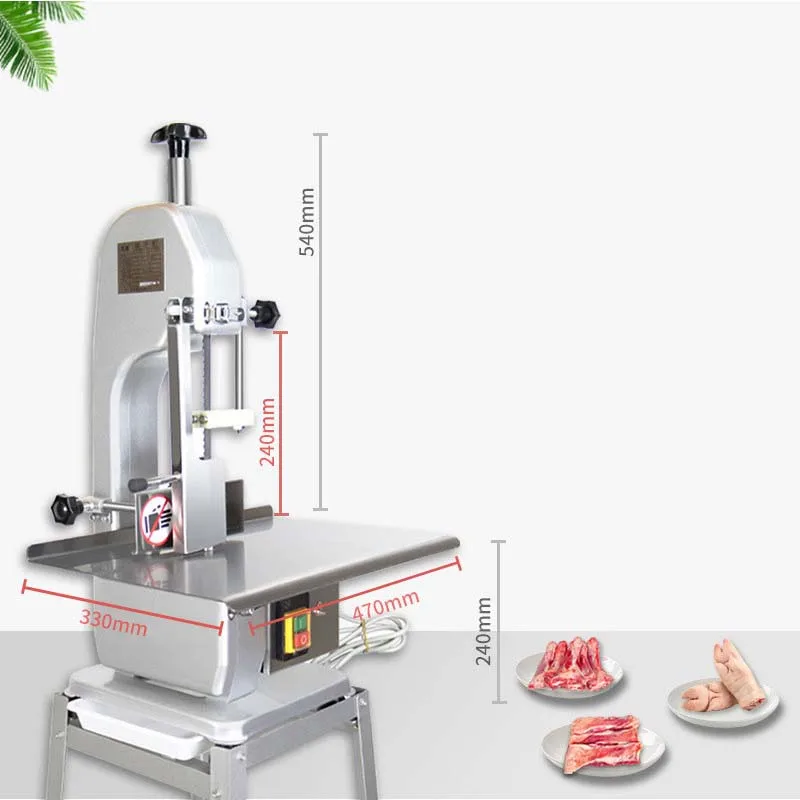 Automatic Hard Bone Beef Leg Lamb Leg Beef Rib Saw Bone Chicken Jelly Meat Cutting Machine