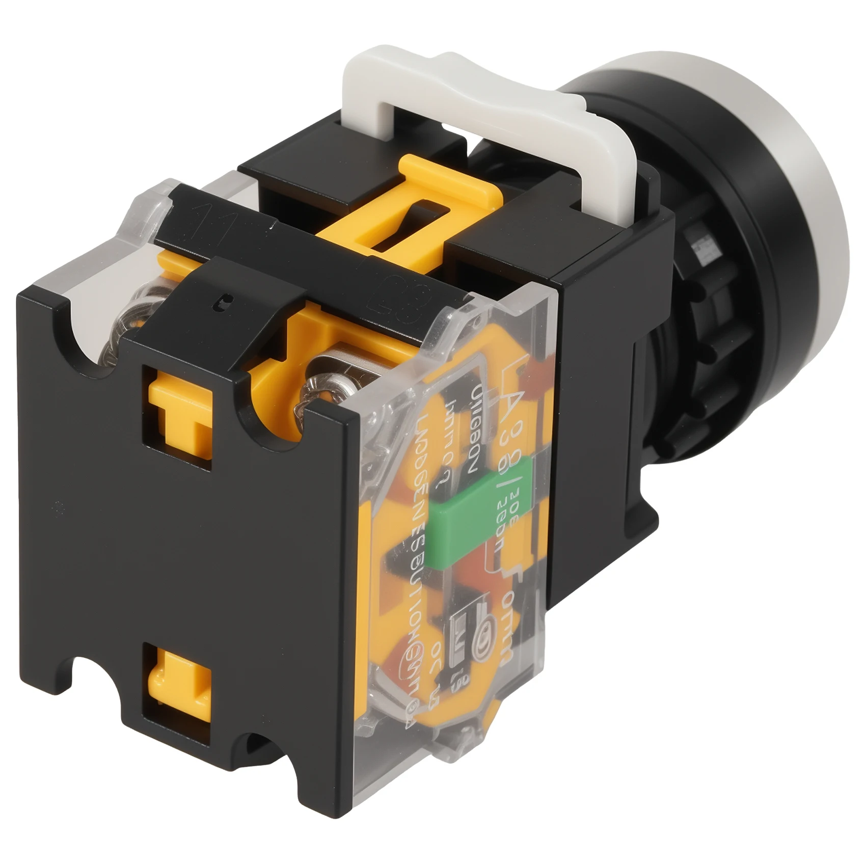 SCLS LA38-11/203 Push Button Momentary Heavy Duty Switch Green