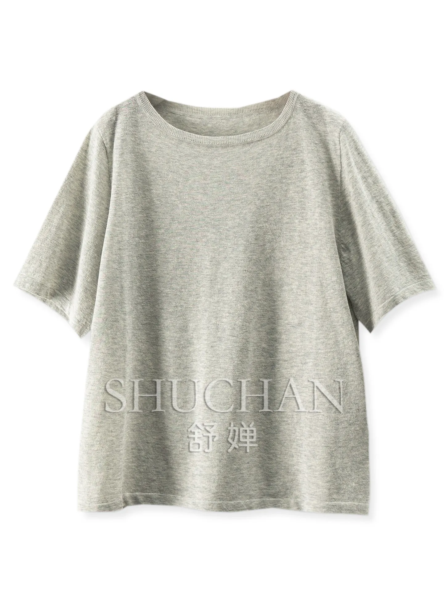 High-count Linen Knitted Sweater Short-sleeved T-shirt Women's 60L6 Women Clothing Shirts for Women