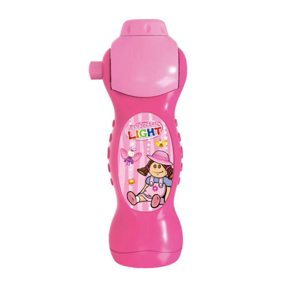 Plastic Projector Lamp Educational Toy Handheld 24 Patterns Animal Pattern Torch Projector Early Education Mini