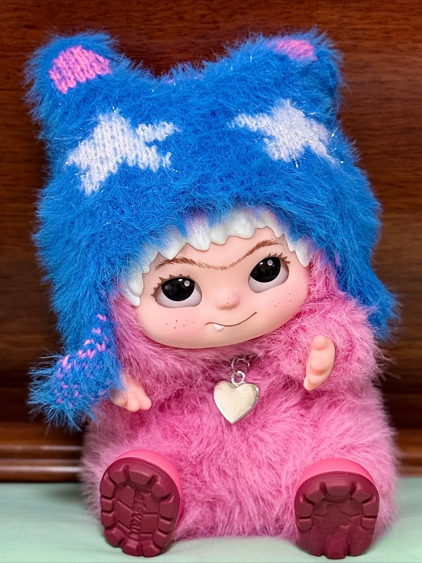 أفضل بائع لطيف WAKUKU الغضب العصرية سلسلة الحفلات صندوق أعمى حقيبة Wakuku قلادة ألعاب من نسيج مخملي دمية العصرية اللعب صندوق أعمى