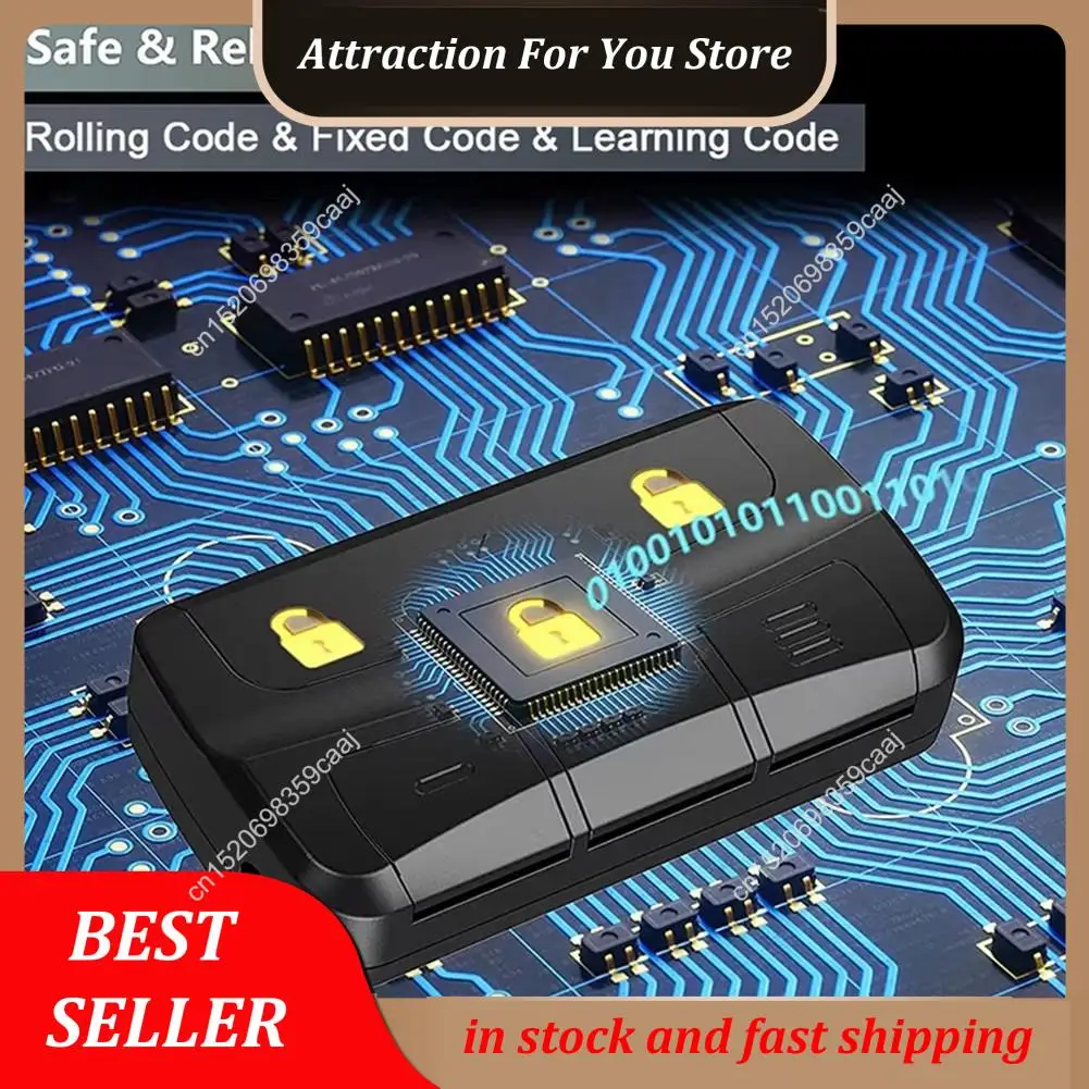 Hot Selling 280Mhz-868Mhz Remote Control Garage Door Opener Multi Frequency Code Garage Remote Control Duplicator Transmitter