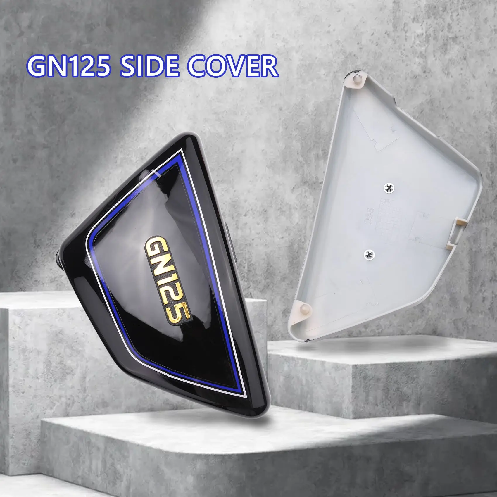 

A30P-Motorcycle Battery Side Cover Frame Side Covers Panels For GN125 GN 125