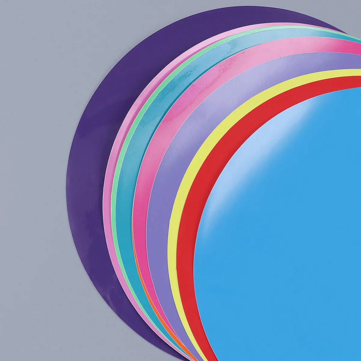 10Pcs Whiteboard Stickers Dry Erase Circles Removable Vinyl Dots Colorful Classroom Teaching Decal Marker
