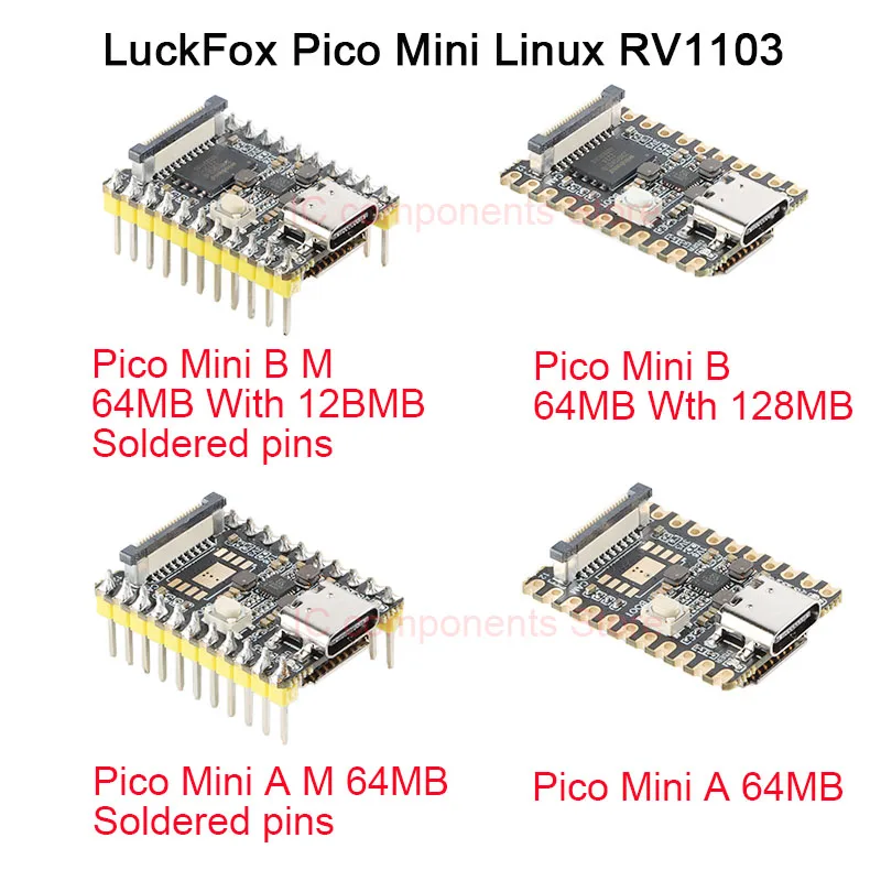 Linux AI development board Luckfox Pico Mini Miniature 128MB RAM RV110 LuckFox Pico Mini Linux RV1103