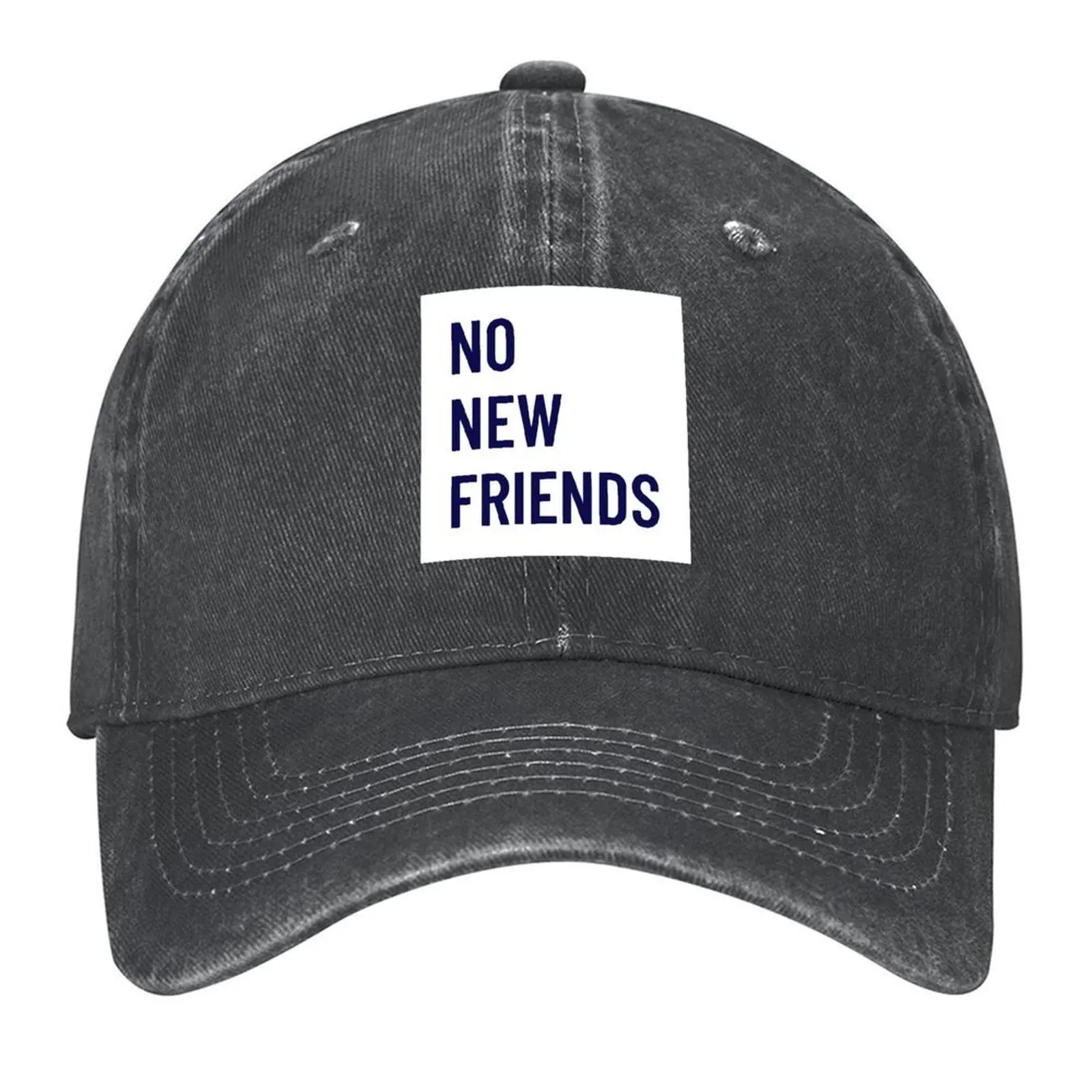 لا أصدقاء جديد قبعة بيسبول قبعة رجل فاخر لطيف أزياء الشاطئ مضحك القبعات النسائية القبعات الرجالية