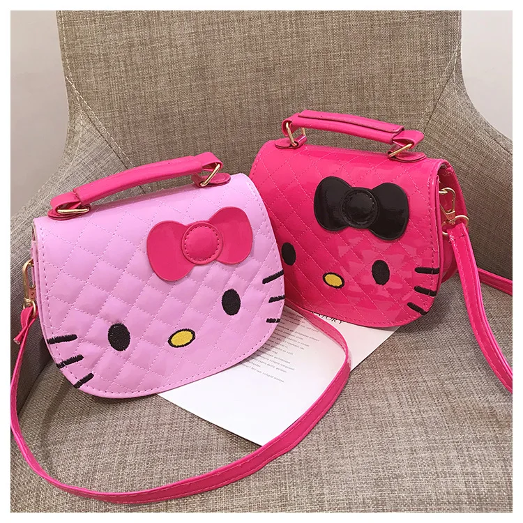 New Hellos Kittys Girls Cute Cartoon Shoulder Bags Waterproof Crossbody Bag Fashion Kids Anime Handbag Gifts Birthday Gifts