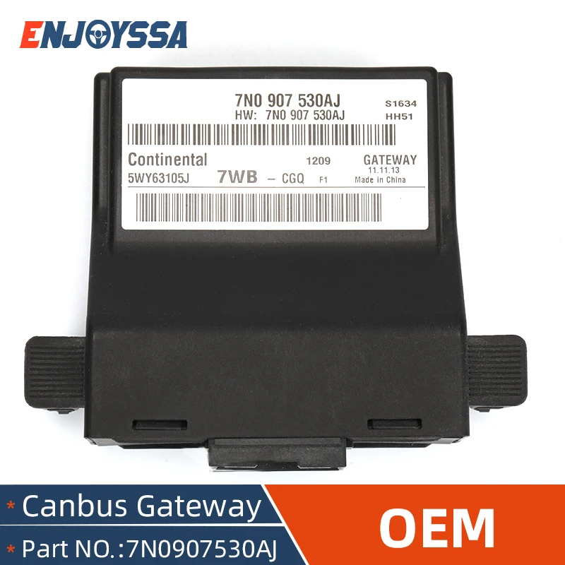 

Оригинальный шлюз Canbus MIB 5F 7N0 907 530AJ для VW, Skoda, Audi, модуль интерфейса управления 7N0907530AJ