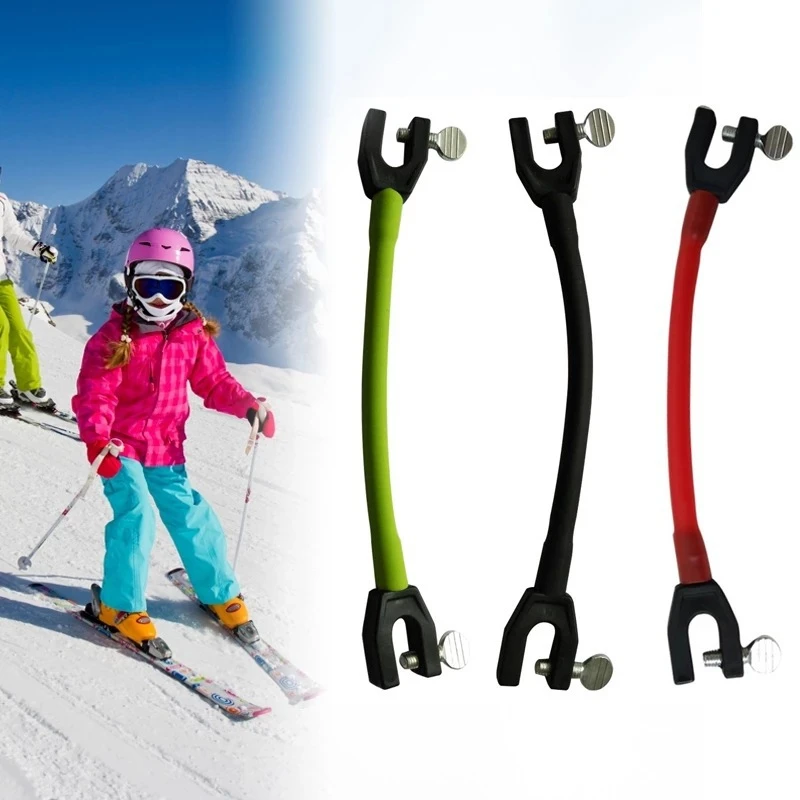 Newest Ski Tip Connector Beginners Winter Children Adults Ski Training Aid Outdoor Exercise Skiing Sport Snowboard Accessories