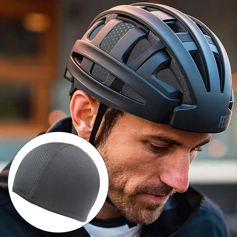 Chapéu de Arrefecimento para Homens e Mulheres, Chapéu de Arrefecimento para Homens e Mulheres, Chapéu de Ciclismo e Corrida, Chapéu Performance Under Caps para Homens e Mulheres, Fits