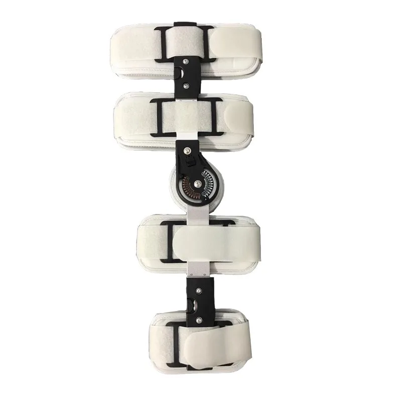 

Fixed belt integrated knee joint adjustable fixed brace, easy to wear knee patella protective gear for health care