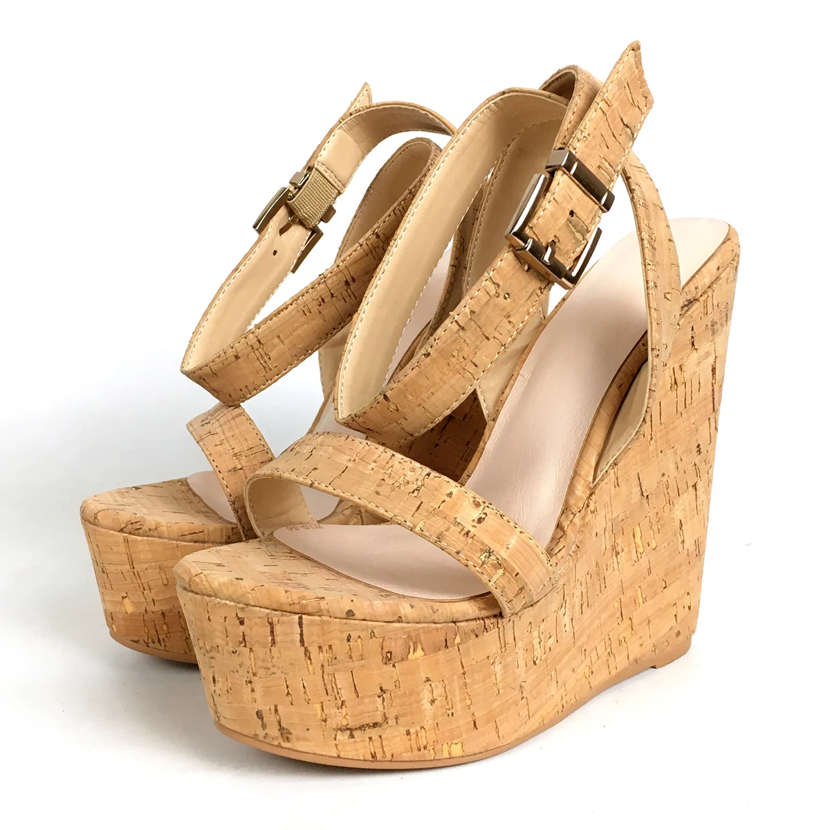 Damskie sandały na koturnie z – Cork Wedge Sandal recenzja i cena
