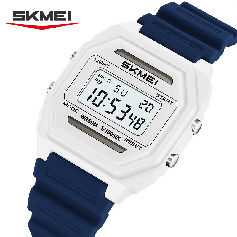 SKMEI 2640 Fashion Sports Solar Electronic Watch Men's Waterproof Chronograph Military Daily Digital Watch Relógios Masculino