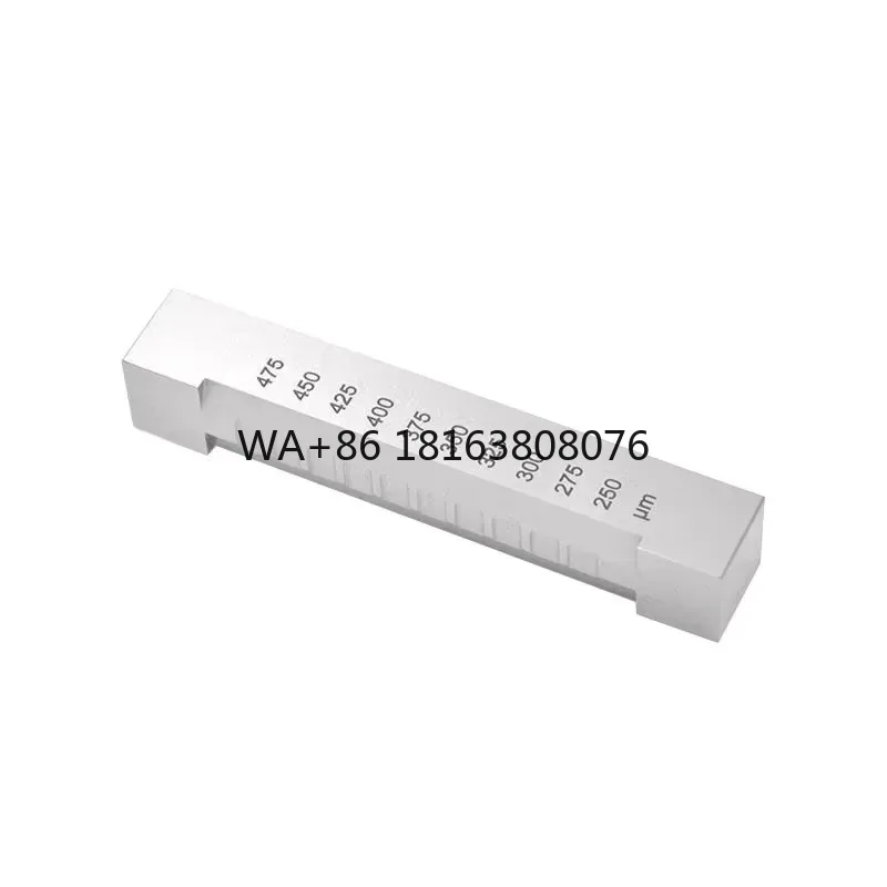 Sag Tester QAG Liquid Paint Leveling Tester Coating Scraper Instrument