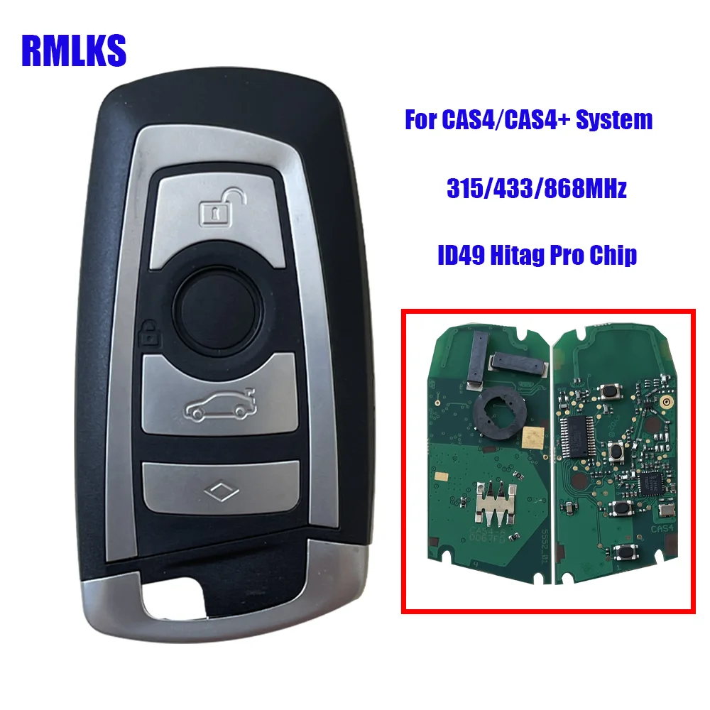 

Remote Car Smart Card Auto Remote Key For BMW 5 7 F Series X5 X6 F20 F21 F30 F31 2009-2016 FEM / BDC CAS4 CAS4+