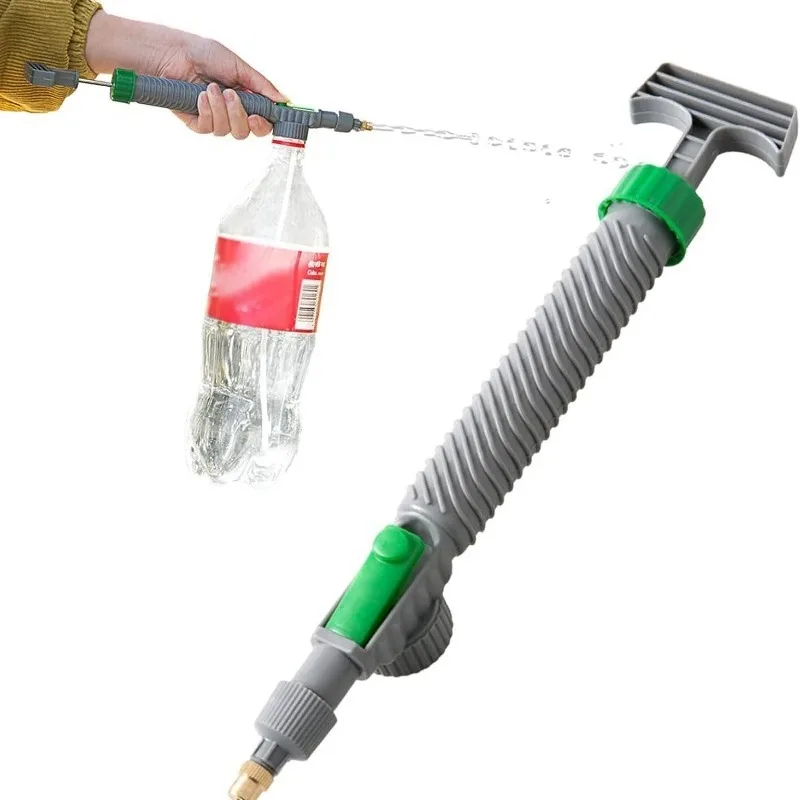 Handheld Sprayer - High Pressure Air Pump Manual Sprayer with Adjustable Nozzle - Garden Pump Sprayer - Hand Pump Sprayer