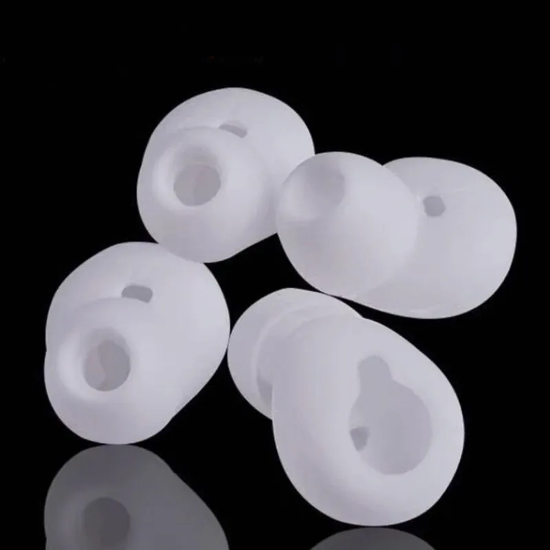 2 Pairs Silicone Anti-Slip Ear Buds Ear Tips Replacement for Samsung Gear Circle SM-R130 Bluetooth-compatible Earphone Gels