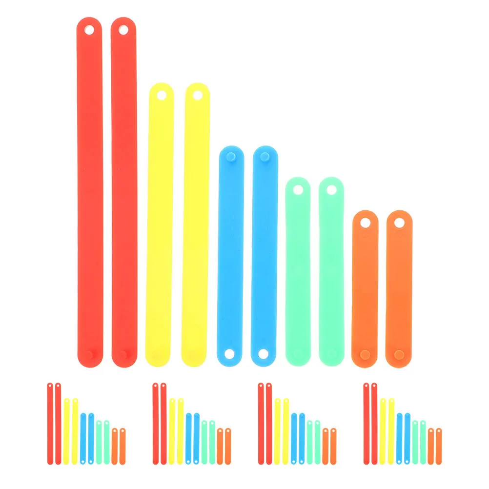 Bâtons d'apprentissage interactifs de couleur vive, matériaux de fonctionnement d'angle, pour les mathématiques, ensemble d'outils d'enseignement en classe géométrique, 50 pièces