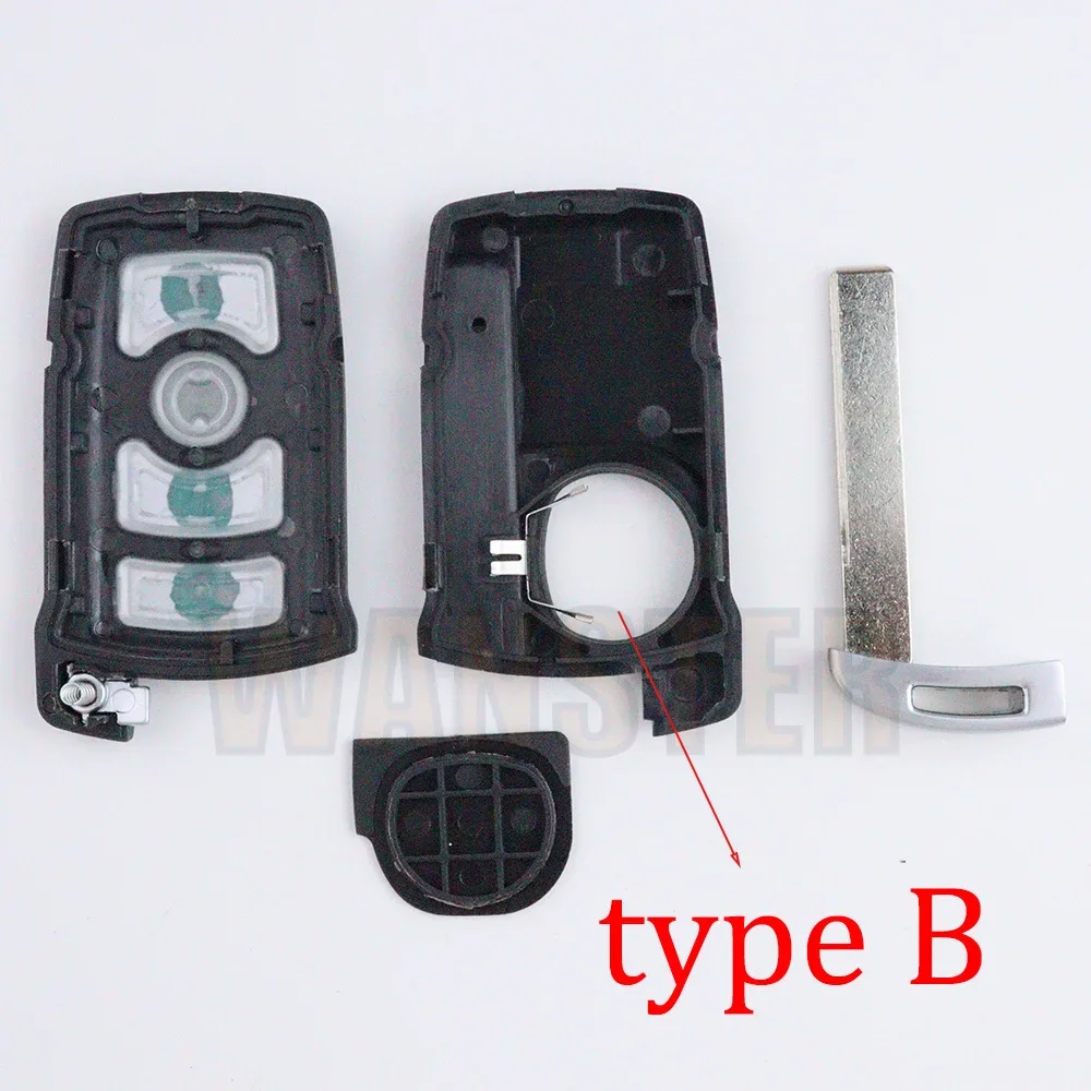 กุญแจรถ Fob กรณีเชลล์สําหรับ BMW 7 Series E65 E66 E67 E68 745i 745Li 750i 750Li 760i 730 740 Original เปลี่ยน