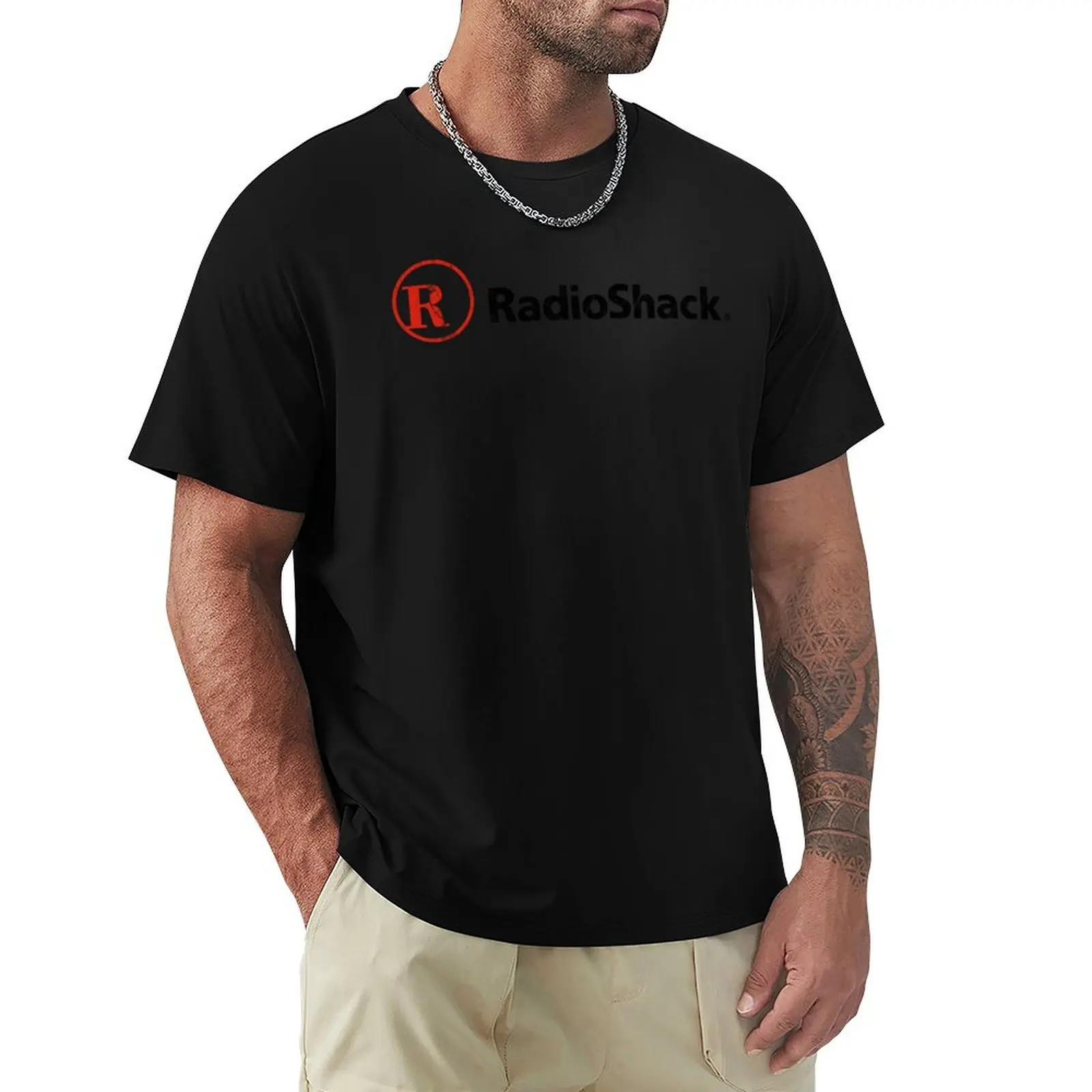 Radio Shack Electronics Store Vintage Logo T-Shirt Soft Durable Cotton T-Shirt