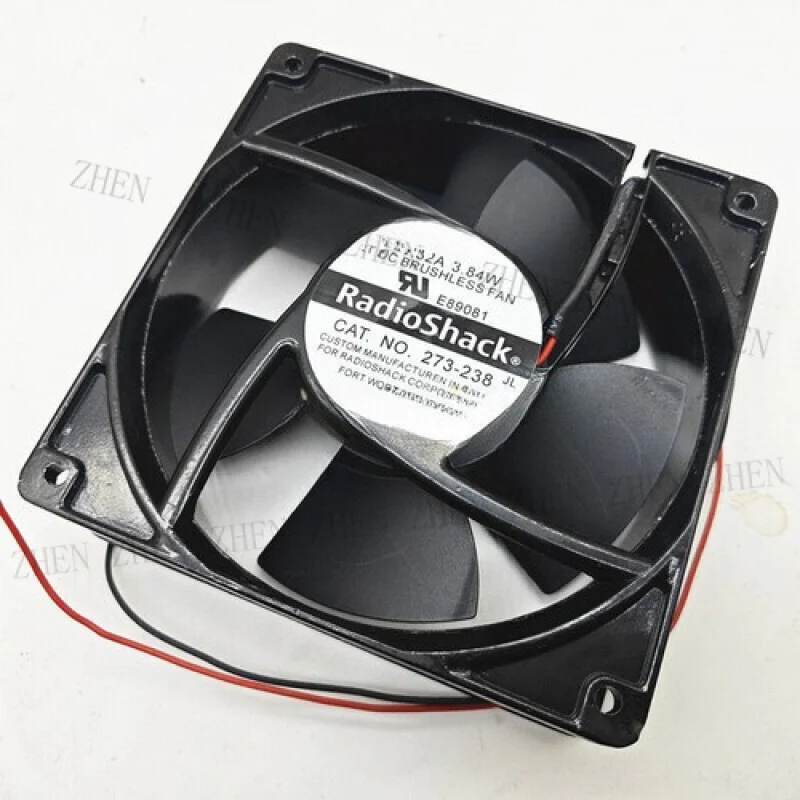 

Y 1 pcs for RadioShack Axial Fan CAT.NO.273-238 12VDC 0.32A 3.84W Cooling Fan
