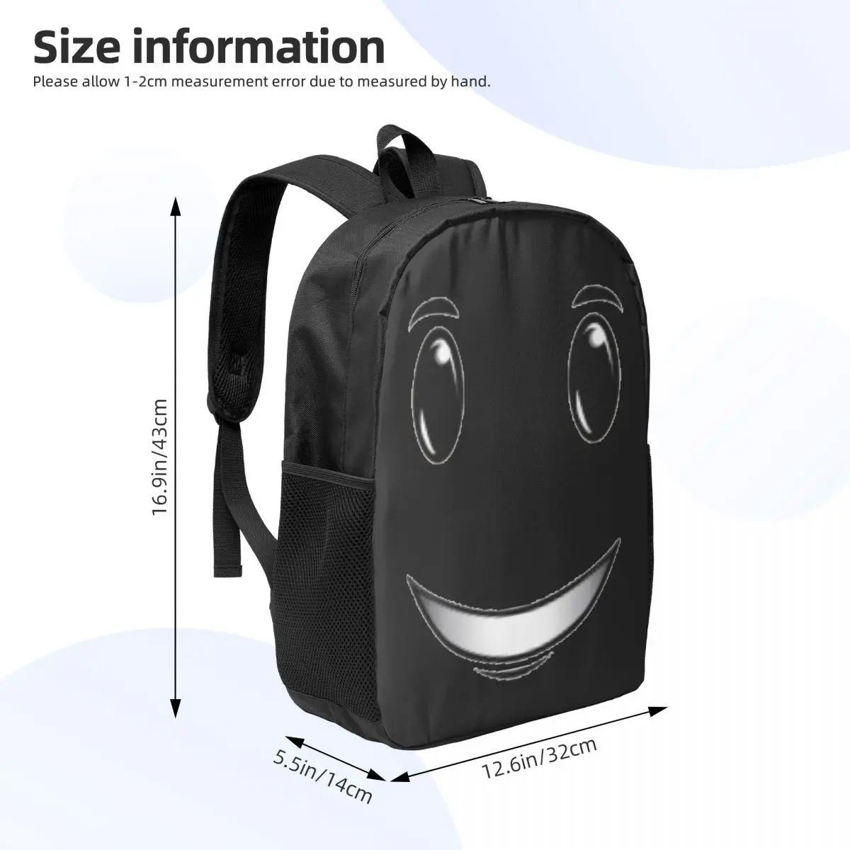 حقائب ظهر Winning Smile Woman للأولاد والبنات حقيبة كتب عصرية للأطفال حقائب مدرسية قابلة للحمل حقيبة كتف للكمبيوتر المحمول #2