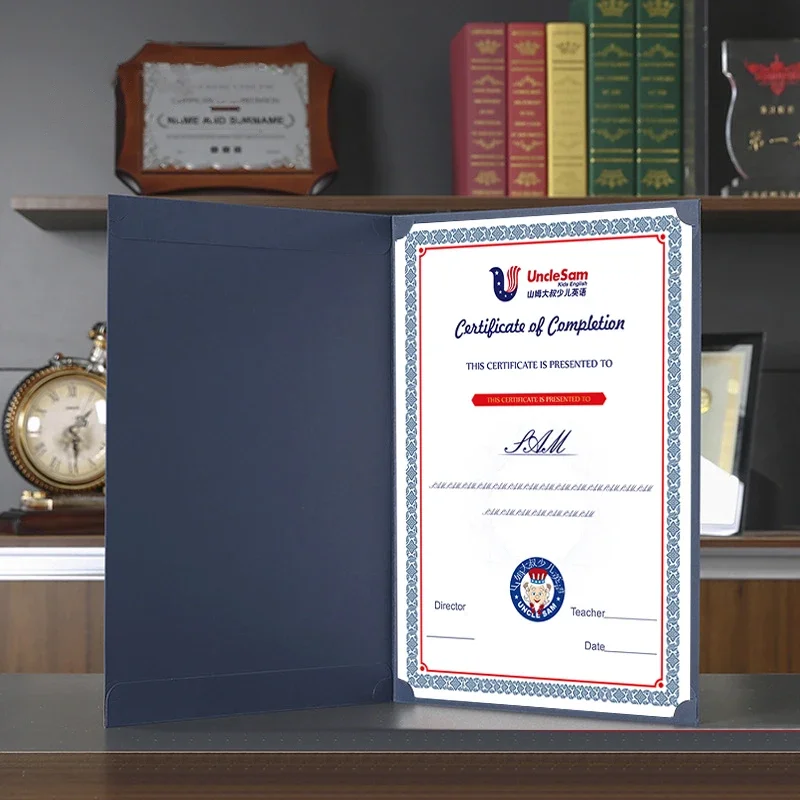 20pcs Creative Award Honor Certificate Graduation Certificate A4 size horizontal and vertical printing paper