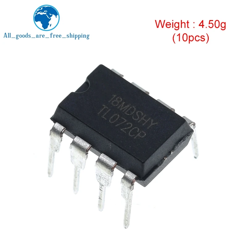 TZT 10PCS TL072CP TL072 TL072CN for Power module