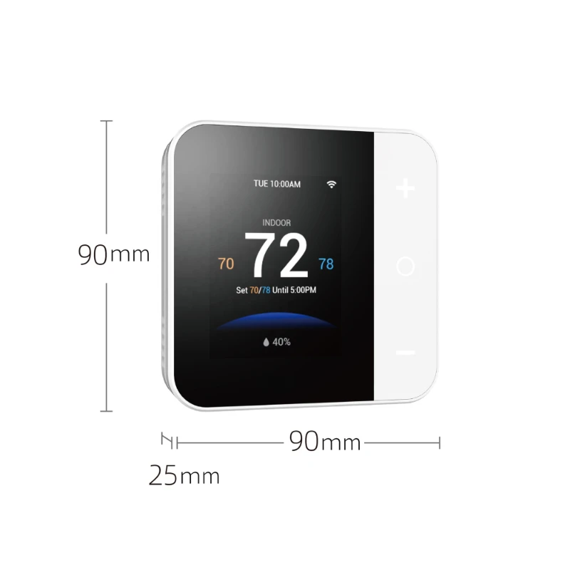 Tuya Smart Thermostat TJ-550 Programmable HVAC Heat Pump Wifi Control Google Alexa