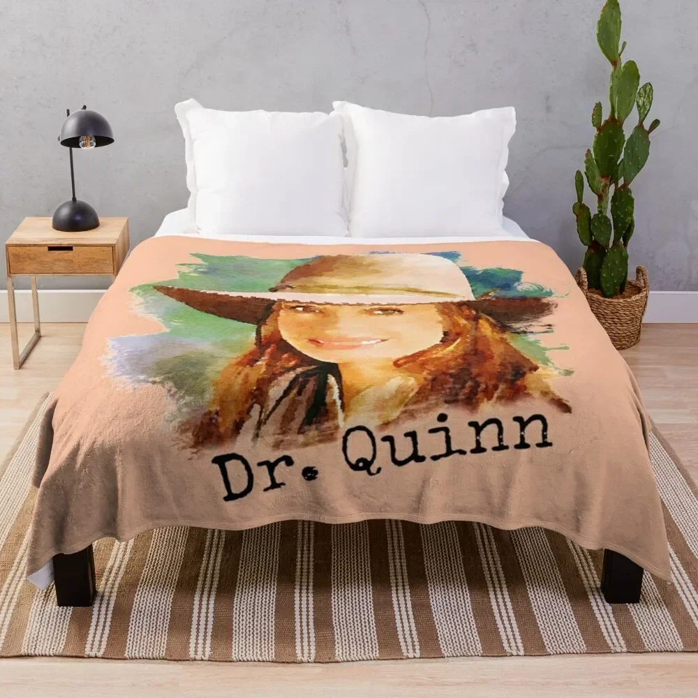 Dr. Quinn Medicine Woman Throw Blanket Luxury Throw Summer Beddings Weighted Giant Sofa Blankets