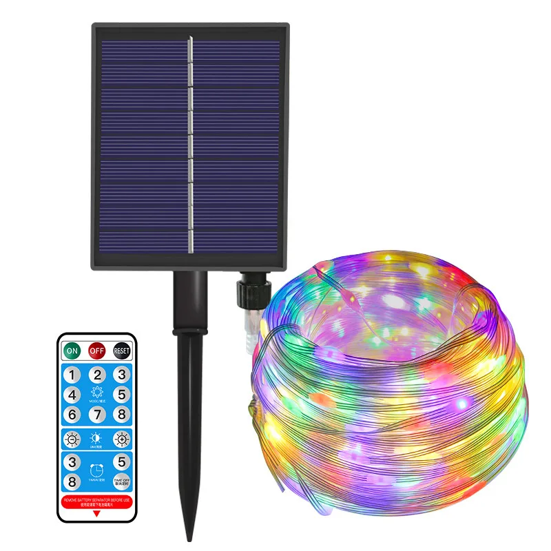 

Outdoor String Led Solar Lights Garden Waterproof Patio Light Christmas Decoration Garland Fairy Lamp Tree Lights New Year 104