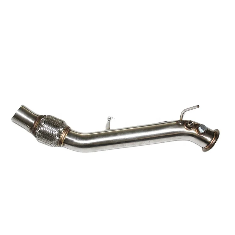 

Stainless Steel Exhaust Down Pipe for B MW E60 E61 Lci 520d N47 2006-2009 E81 E82 E87 E88 E90 116d 120d