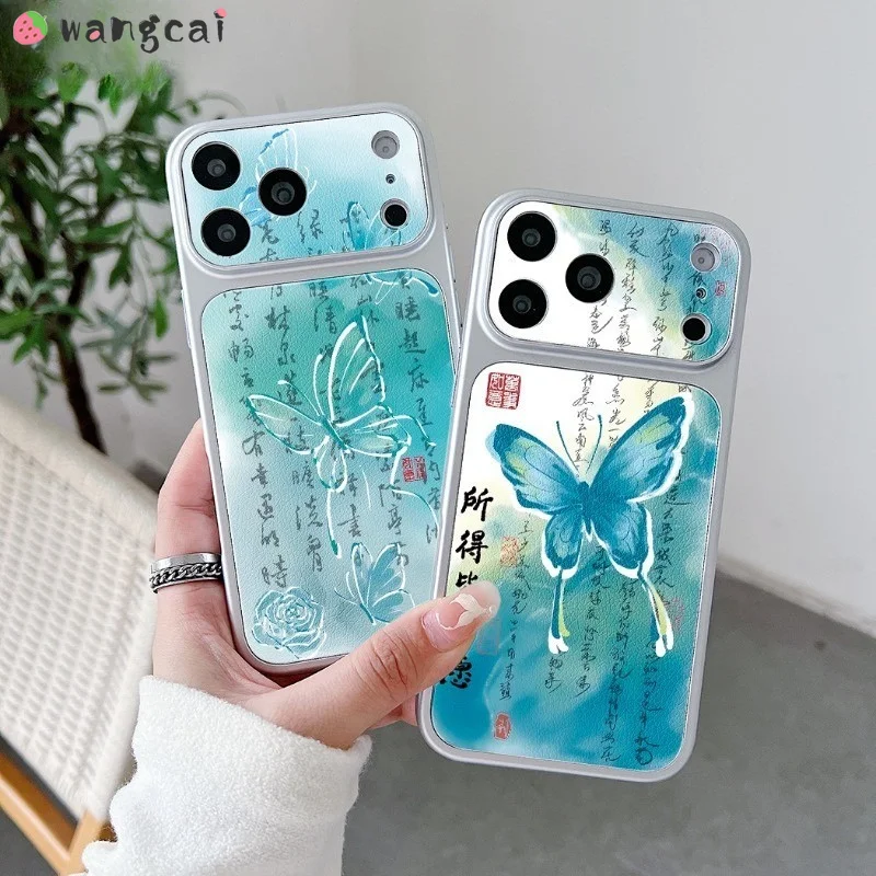 Coque de téléphone papillon de luxe pour OnePlus 15 13 13R 12 12R 11 11R ACE 6 5 Racing Ultra 3 3V 2V, étui souple en cuir PU mignon de dessin animé