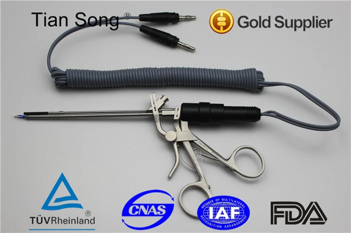 ENT surgical instruments Nasal endoscopy bipolar coagulation forceps